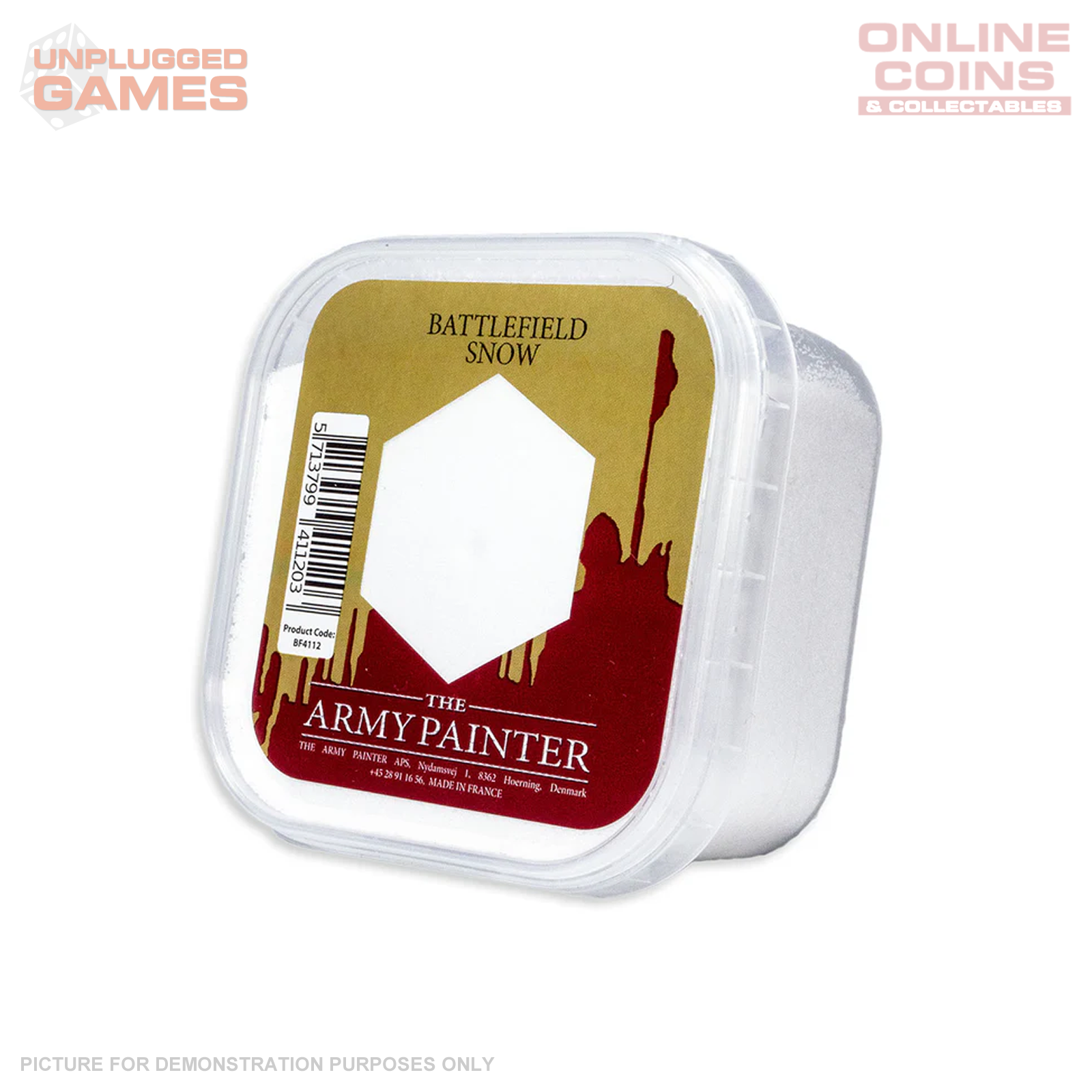 Army Painter - Basing - Battlefield SNOW